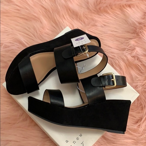 a new day Shoes - NEW Boutique! A New Day Platform Buckle Sandals 8